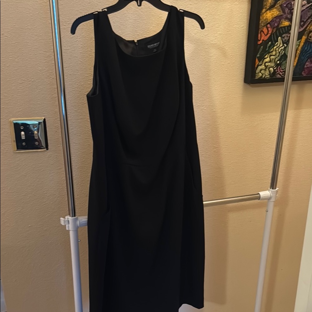 Elegant Black Sleeveless Dress